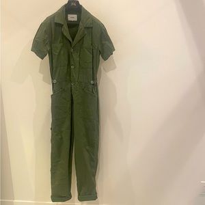 Pistols Olive green jumpsuit